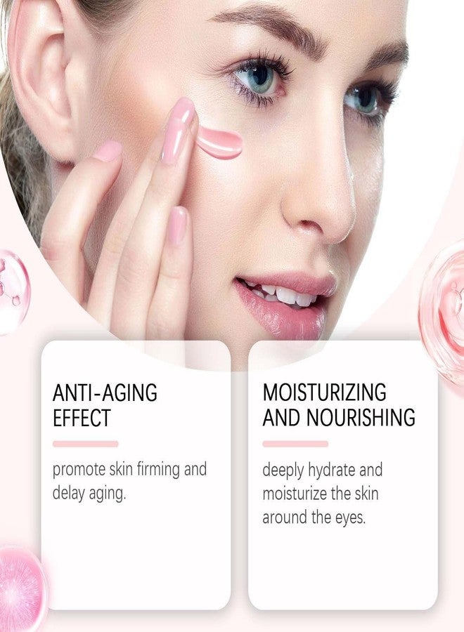 Emgmcp PDRN Pink Peptide Eye Serum, Hydrating & Firming Under Eye Cream for Dark Circles & Puffiness - Anti-Aging Treatment with Retinol Reduces Fine Lines, Wrinkles, Bags and Uneven Skin Tone (2pc) - Image 5